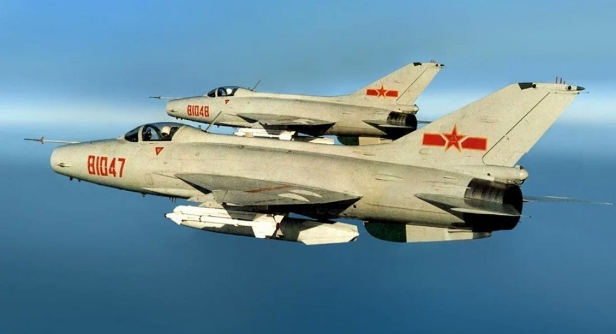 Китайські винищувачі J-7, копія МиГ-21, ілюстративне фото з відкритих джерел