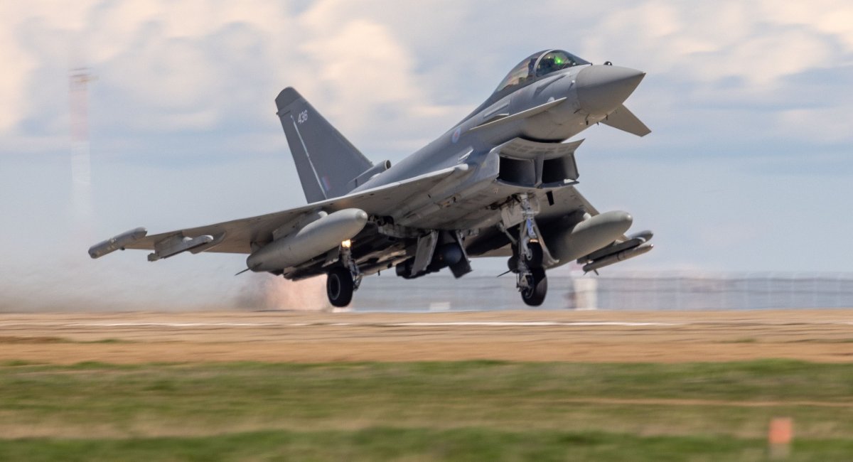Eurofighter Typhoon ПС Великої Британії  (всі фото: RAF)