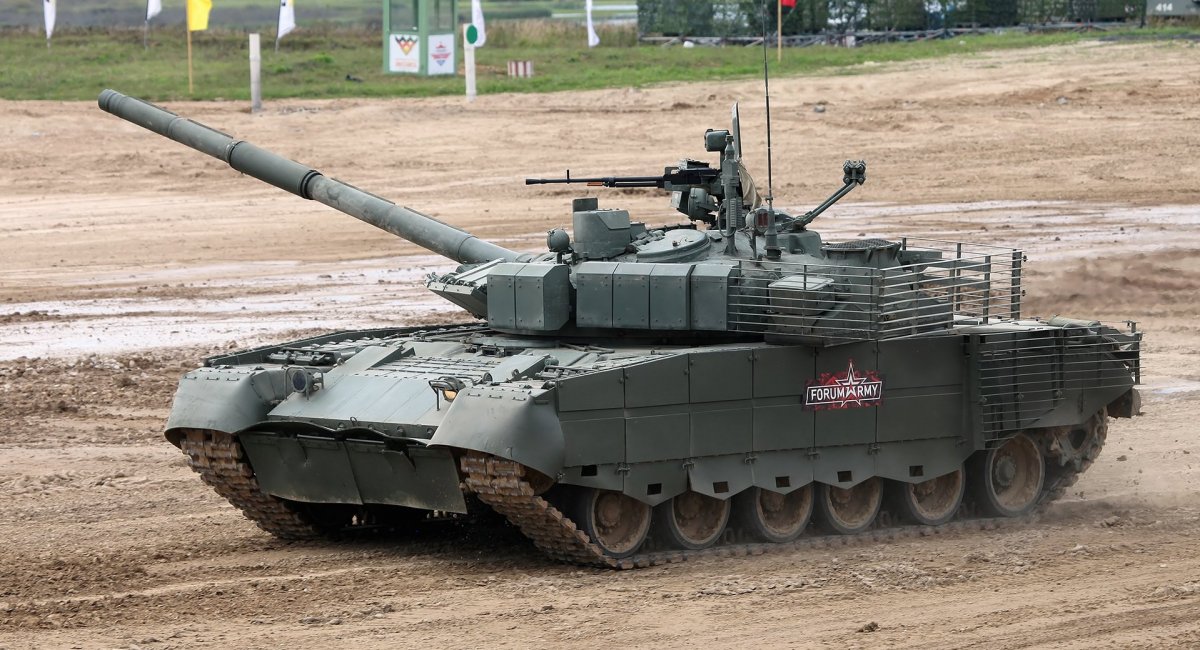 Рашистський танк Т-80БВМ, ілюстративне фото довоєнних часів