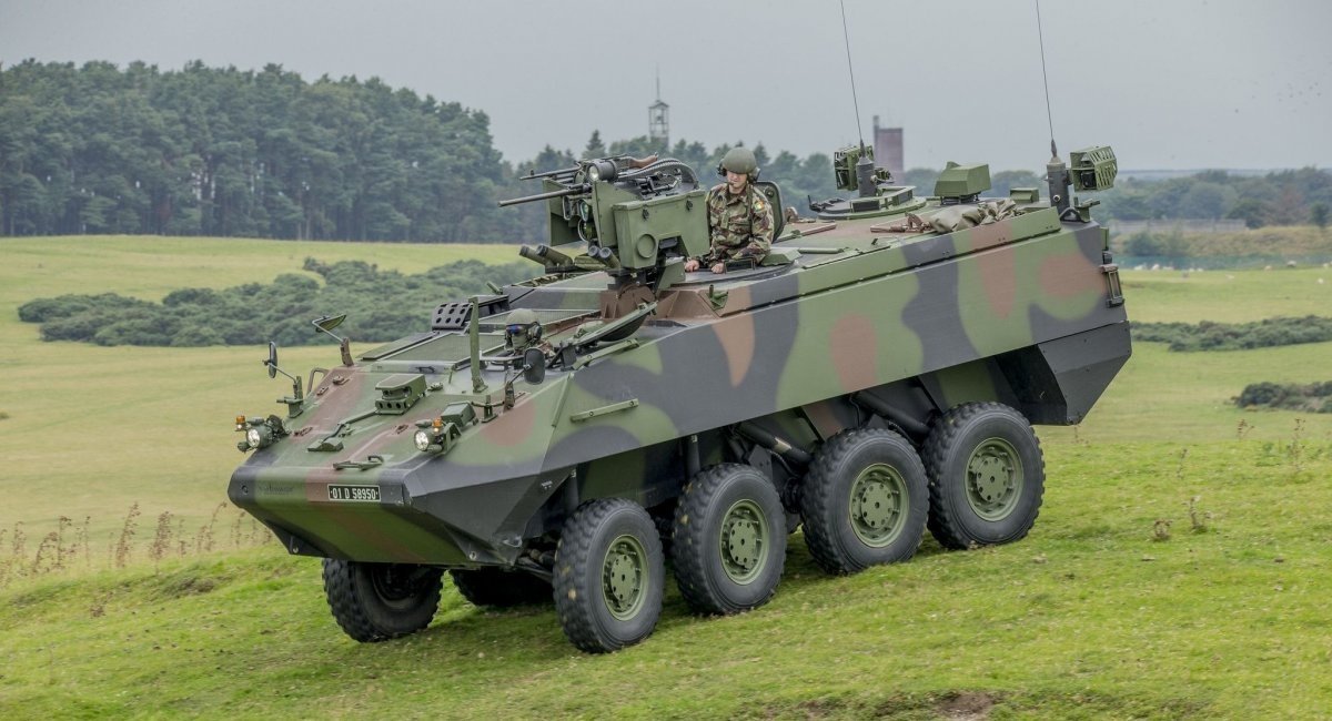 Бронемашина Piranha III збройних сил Ірландії, ілюстративне фото з відкритих джерел