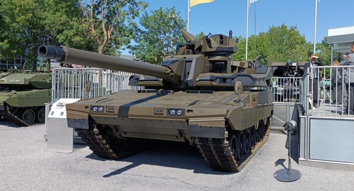 Демонстратор технологій перспективного танка проєкту MGCS від компанії KNDS на виставці Eurosatory 2022. Фото з відкритих джерел