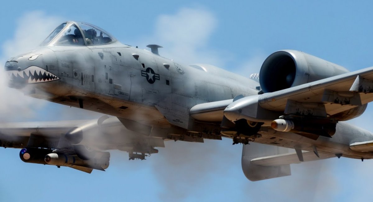 "Ветеран" A-10 Thunderbolt II​ готовий лякати рашистів своїм "brrrt"