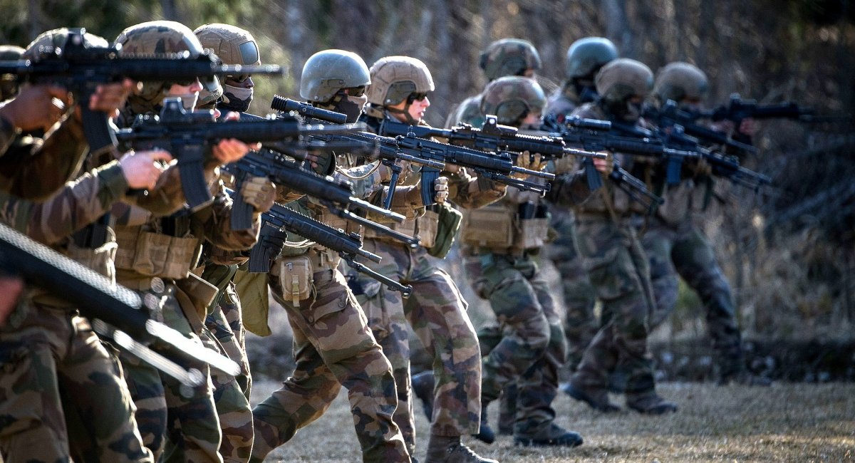 Підготовка французьких військових (всі фото: Armée de Terre)