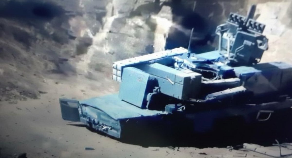 ЗРК FK-2000 після ураження, попри спершого погляду незначні пошкодження, комплекс цілком можна вважати знищеним, або критично ушкодженим. Фото з соцмереж