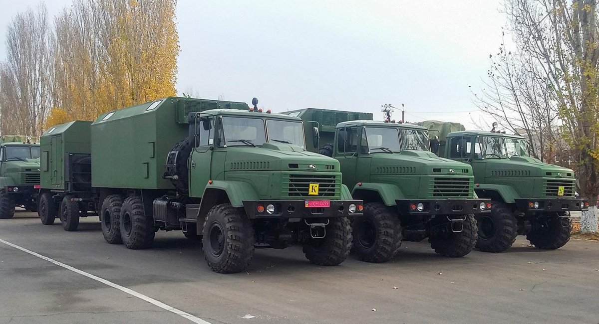 Військові вантажні автомобілі на шасі КрАЗ-6322 6х6