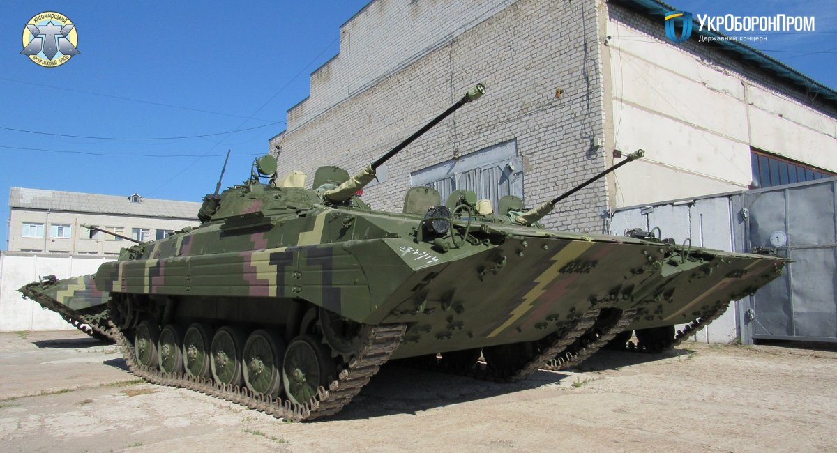 Відремонтовані БМП-2 від ДП "Житомирський бронетанковий завод" 