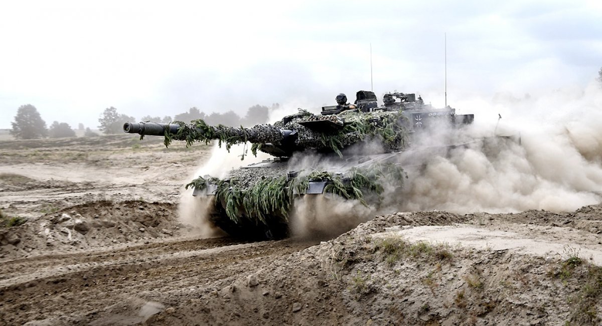 Німецький танк Leopard 2. ілюстративне фото з відкритих джерел