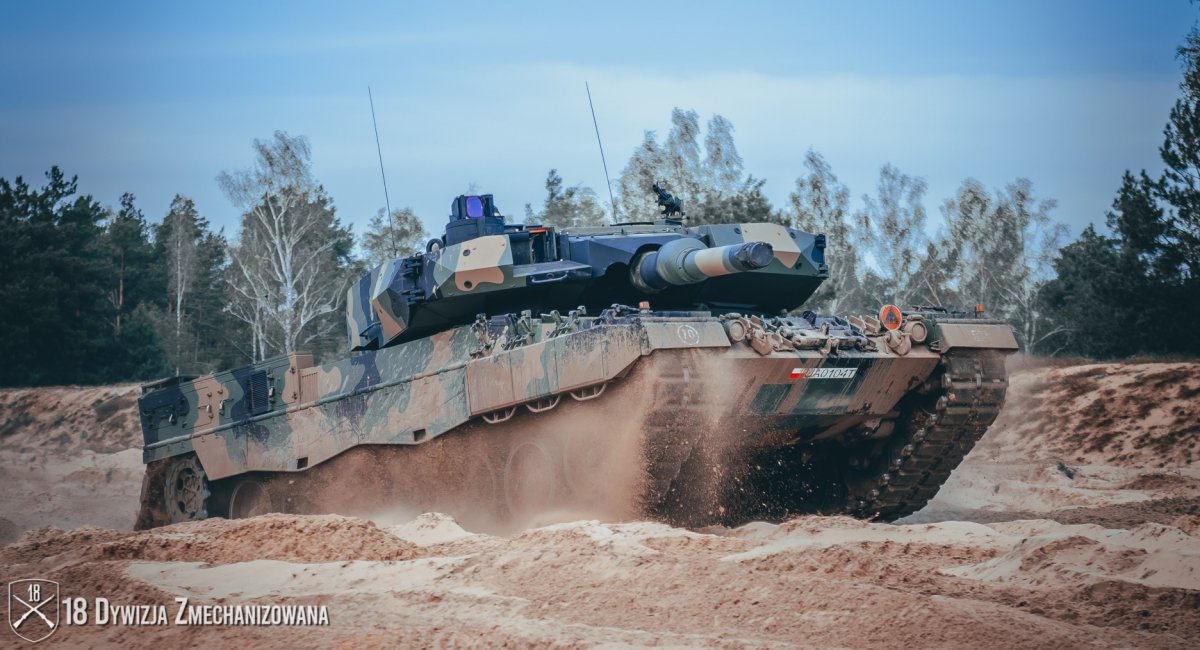 Leopard 2PL (всі фото: Wojsko Polskie)