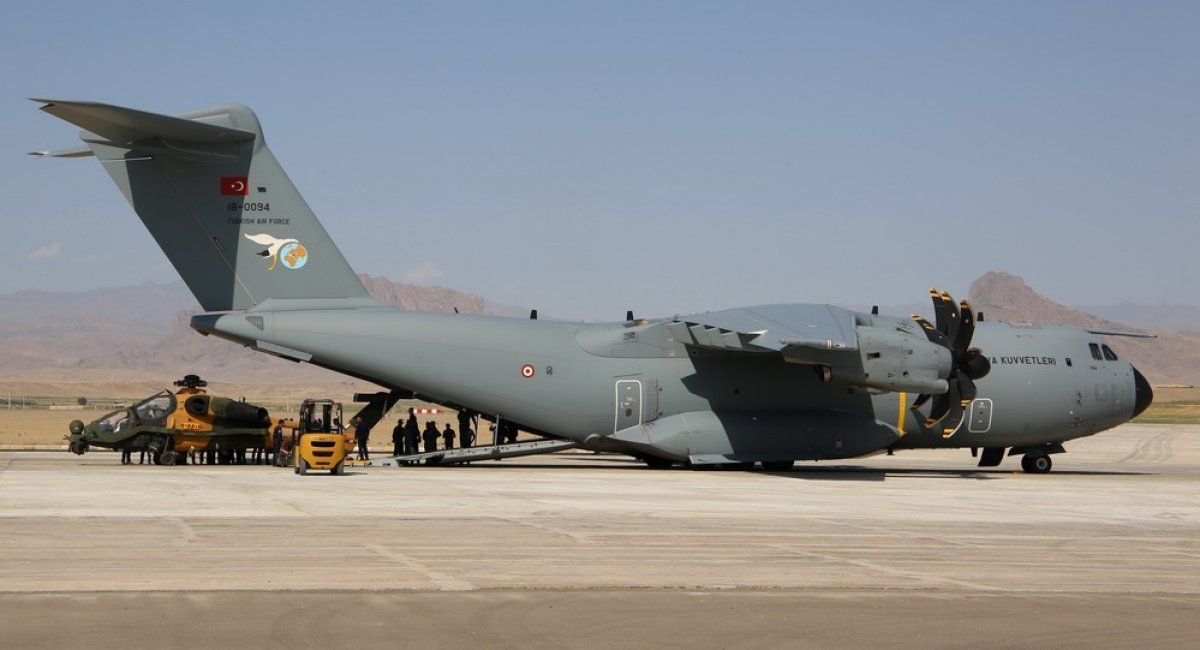 А-400М та T129 ATAK повітряних сил Туреччини 
