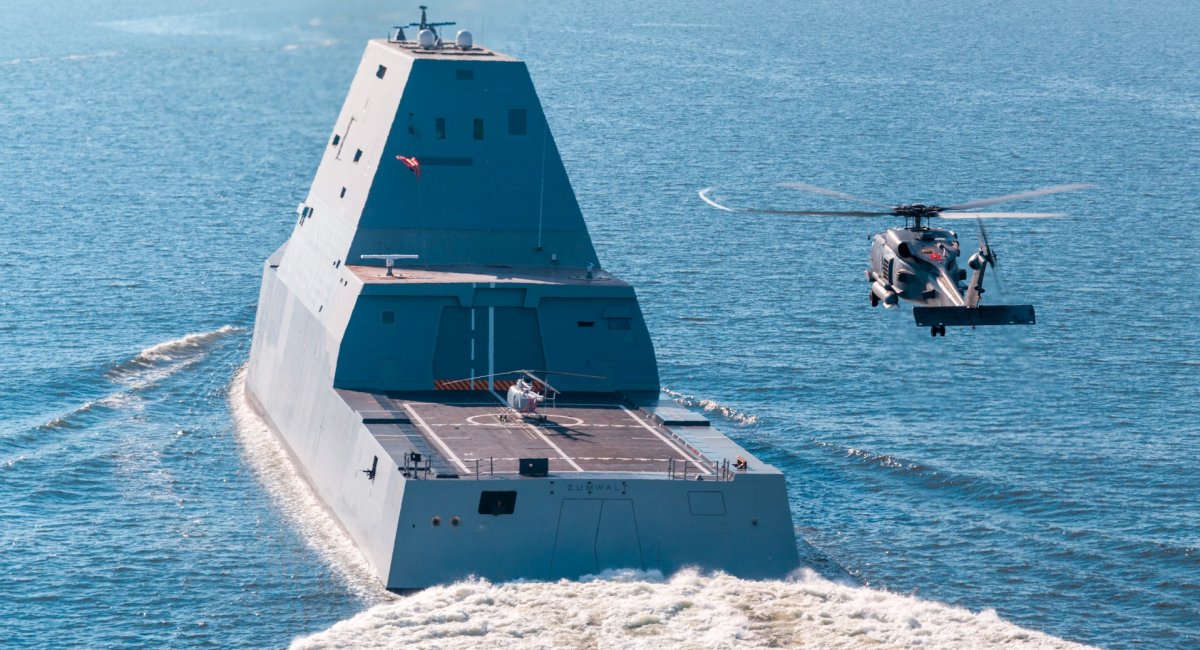 USS Zumwalt (DDG-1000) до модернізації (фото: US DoD)
