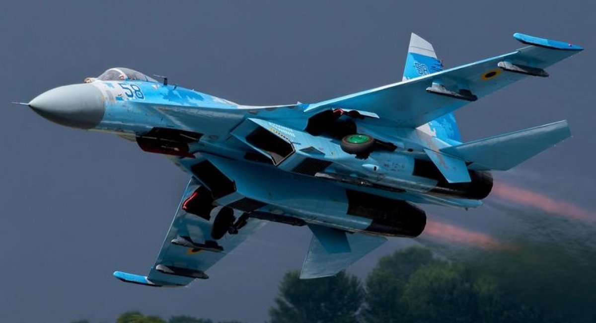 Як український винищувач Су-27 збирався збити російський літак-розвідник Іл-20. А потім передумав...