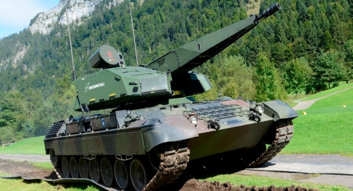 Skyranger 35 на шасі Leopard 1, (фото: Andrzej Kiński)