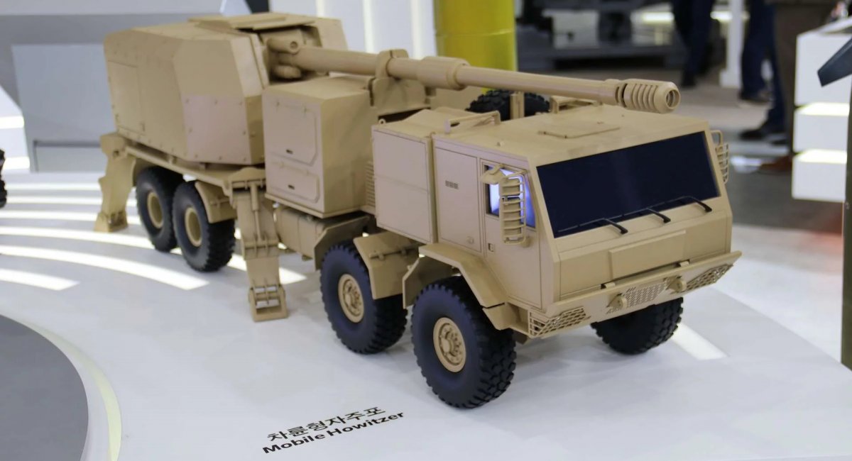 Модель колісної САУ K9 на шасі Tatra. Фото: ArmyRecognition
