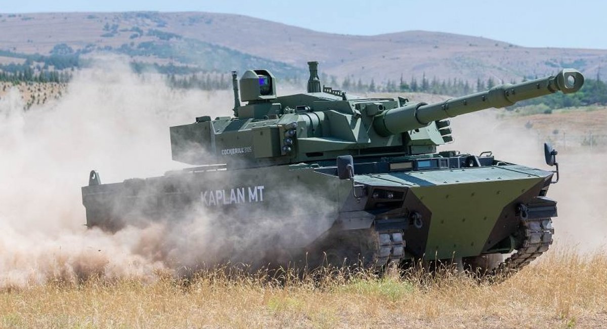 Бойова машина Kaplan є першим середнім танком турецької розробки