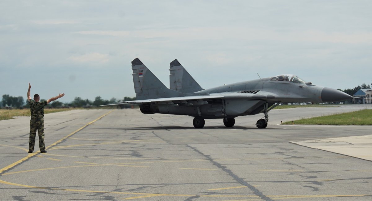 Сербський МиГ-29, ілюстративне фото з відкритих джерел