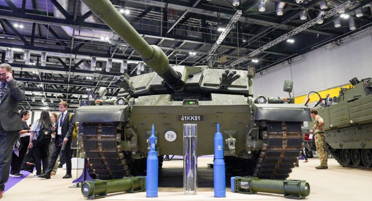 Танк Challenger 3 на виставці DSEI 2025. Фото: DE&S