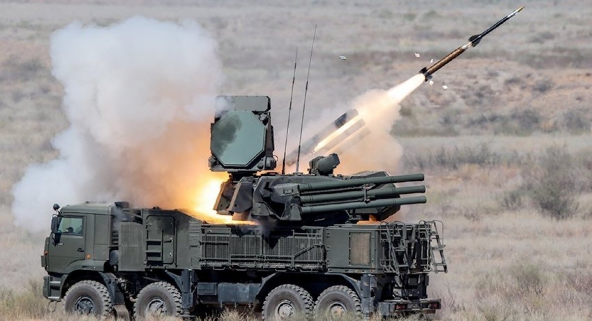 ЗРГК "Панцирь-С1" пускає ракету, фото ілюстративне