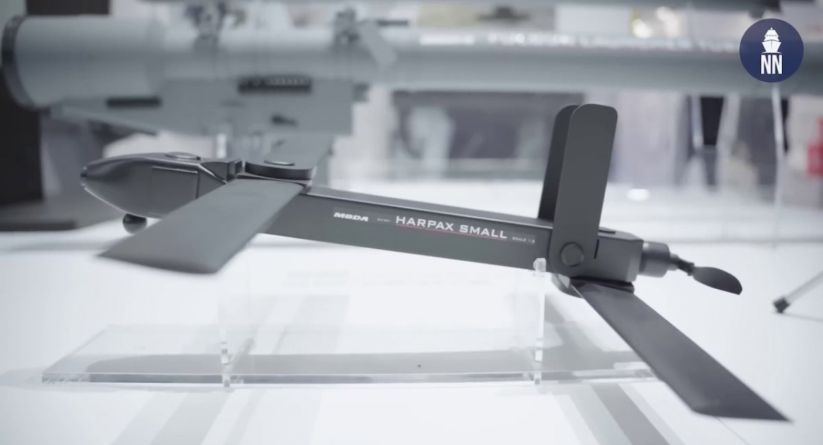Баражуючий боєприпас Harpax від MBDA, фото - Naval News