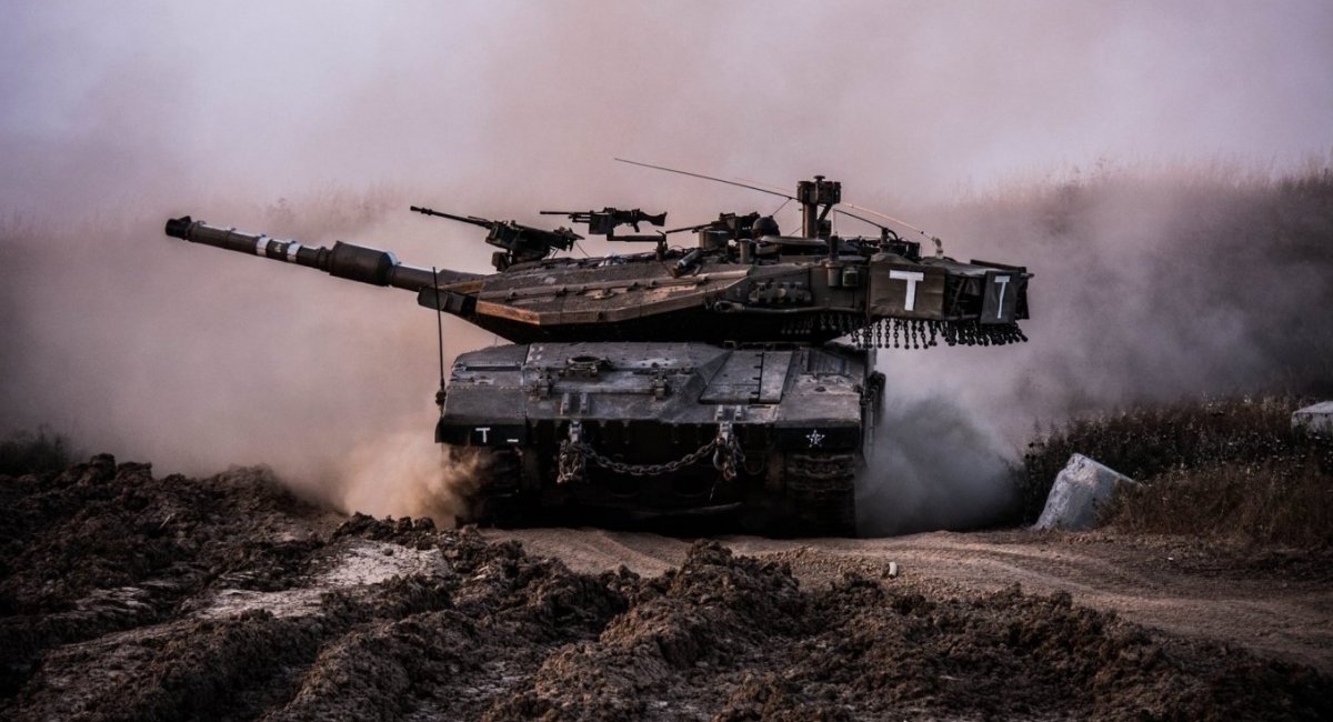 Рашисти кажуть, що терористи нібито знищують ізраїльські танки із західного озброєння, яке вони "купили в Україні", фото — ЦАХАЛ