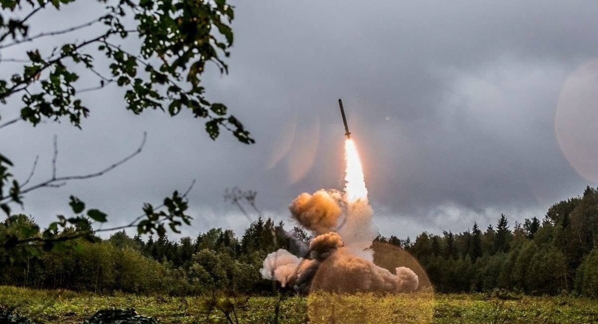 Ілюстративне фото пуску крилатої ракети 9М728 (Р-500) із ОТРК "Искандер"