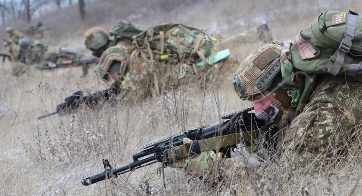 Як воїни-гвардійці проводять бойове злагодження взимку (фото)
