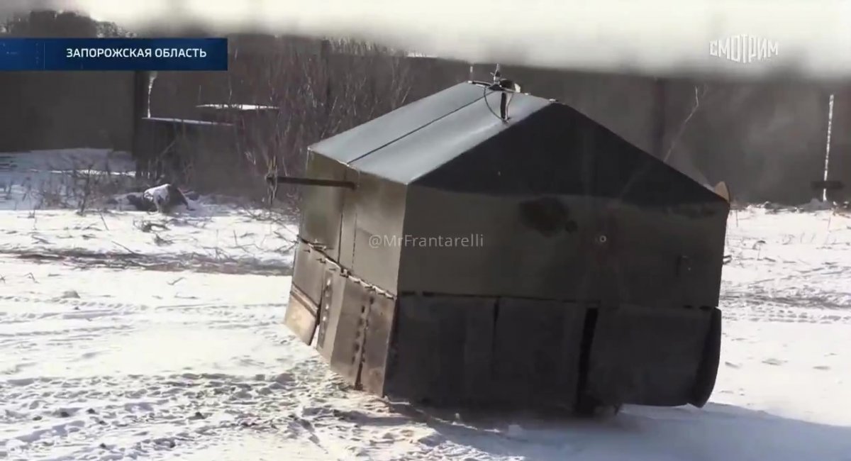 Рашисти все ж таки зробили захист від FPV-дронів за рахунок "вентиляторів" та вже тестують зразок