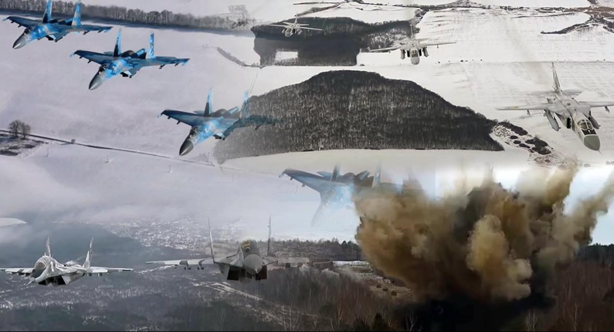 ЗСУ тренувались знищувати танки противника за допомогою МіГ-29, Су-27, Су-24М та Bayraktar TB2 (відео)