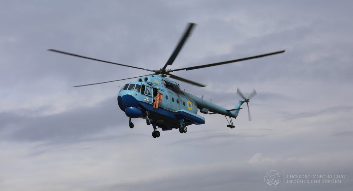 ​Морська авіація ВМСУ провела тренування на Миколаївщині: відпрацьовано евакуацію потерпілих