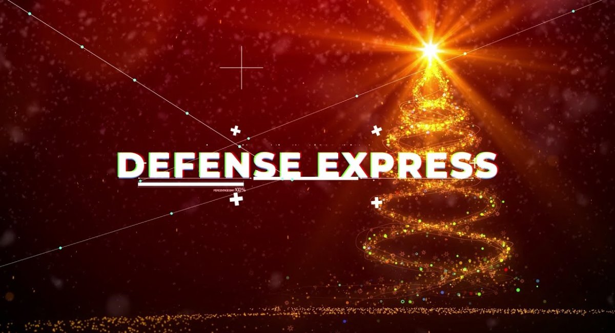 Defense Express вітає з Новим роком та Різдвом!