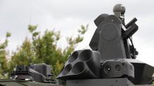 ​В Україні представили удосконалений КАЗ S.O.V.A-2.0 для захисту техніки на полі бою від БПЛА