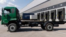 ​Новий контейнеровоз-всюдихід АТС KANGAL-V KV для військової логістики представлено українською компанією GROUND FORCE
