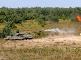 ​В Сухопутних військах ЗС України визначають кращих танкістів – день другий