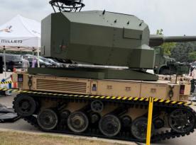 Робот з більшою вогневою міццю за БМП Bradley - НРК EAMV MCA у конфігурації з 50-мм гарматою