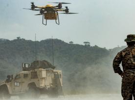 Американські морпіхи побудують логістику полю бою на транспортних дронах