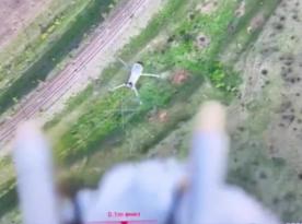Ворог почав використання дронів-мисливців з сітками для полювання на українські БПЛА
