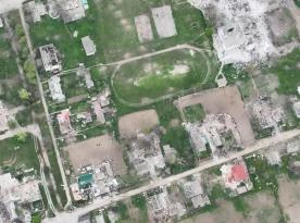 З дрона показали, що залишилось від села Олександрівка поблизу Херсону