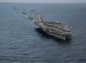 Атомний авіаносець США Ford зайняв позицію для удару по Ірану із затримкою через туалети