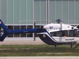 Перший гелікоптер Н145 для МВС України помітили в Німеччині (фото)