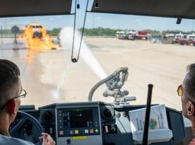 У ПС США для більшої реалістичності навчання побудують макети аеродромів з F-16 та C-130