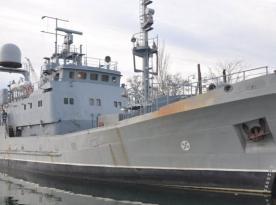 В Одесі на заводські випробування вийшов в море майбутній корабель ВМС (фото)