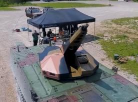 У Словенії випробували роботизовану башту з 25-мм гарматою, яка вже 
