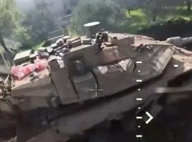 Попри рекламні відео, у реальному бою КАЗ Trophy, схоже, виявився абсолютно безпорадним до атак FPV-дронів