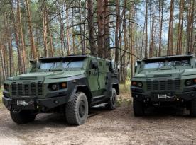 Перша партія українських бронеавтомобілів 
