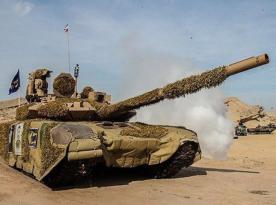 Армія Ірану вперше показала на маневрах власну копію танка Т-72 
