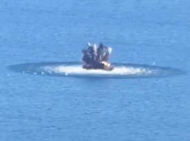 ЗСУ вперше уразили російський морський дрон, і схоже це був новий тип