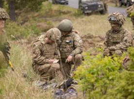 Великобританія вже проводить загальновійськову підготовку українських військових у себе на полігонах 