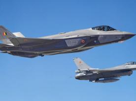 Бельгійські F-16 для України стають ближче через прибуття до Бельгії трьох нових F-35 з США