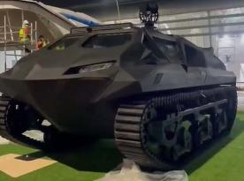 На IDEX-2021 українські розробники презентували гібридний  бронеавтомобіль 
