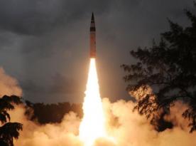 Індія провела випробувальний пуск балістичної ракети Agni-V на дальність 5000 кілометрів 