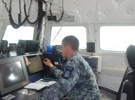 ​ВМС ЗСУ перевірили новий артилерійський бронекатер (фото)